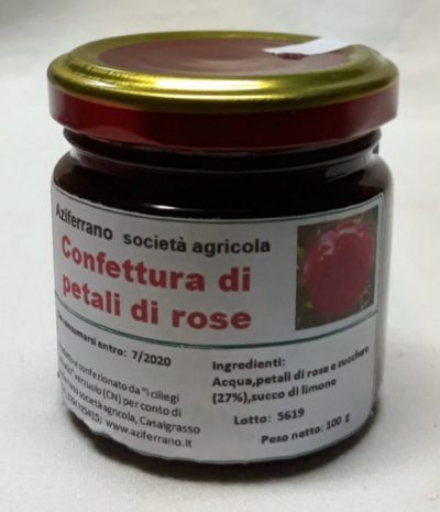 Confettura di petali di rose