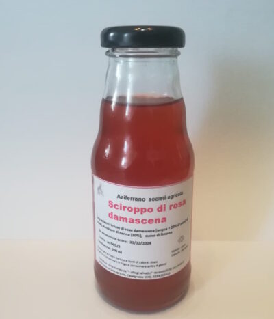 Sciroppo di rosa damascena